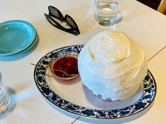 一度食べたら忘れられない・まるで銀世界!スノードームかき氷