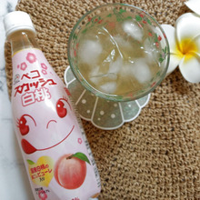 【不二家】可愛いペコちゃんのドリンク♪ふんわり白桃の香りに包まれて☆