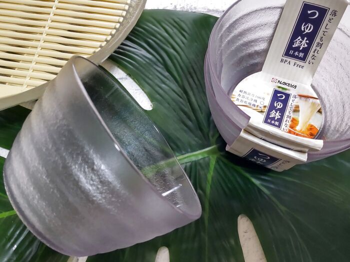 【ダイソー】子供も安心!「落としても割れない」日本製のつゆ鉢。優れた面があり素晴らしい!