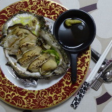 ご馳走3連発なお家ディナー その2とその3 須磨産 夏牡蠣の刺身と南蛮漬け