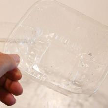 【きのこのプラスティック容器】再利用!我が家流♪