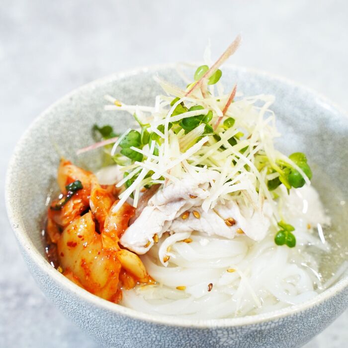 5分で完成『豚しゃぶフォー』暑い夏こそ最強!