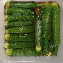 しそ巻オクラの醤油漬け