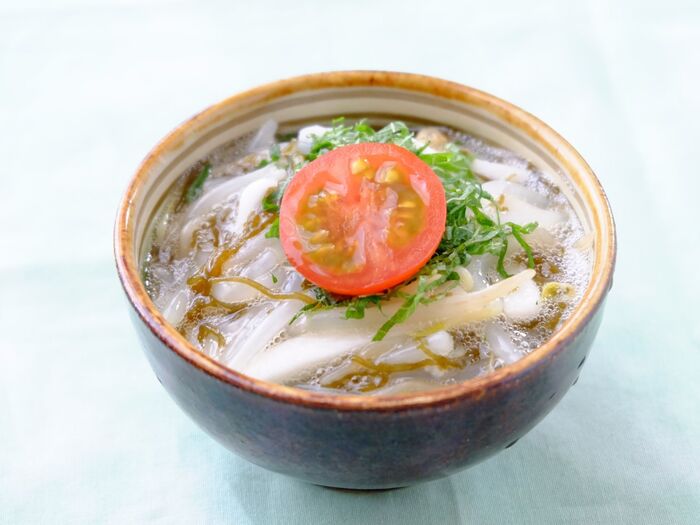 【くらし薬膳】夏バテ予防♪もずく酢ともやしの和え物~夏の薬膳