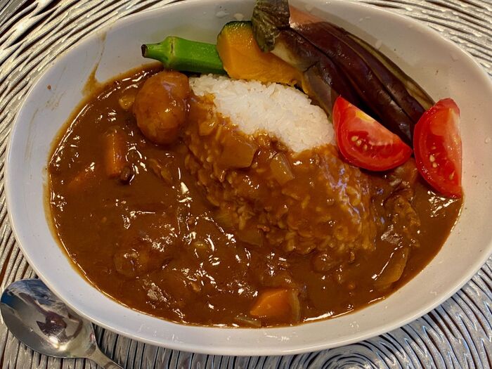 完熟トマトで美味しいカレー