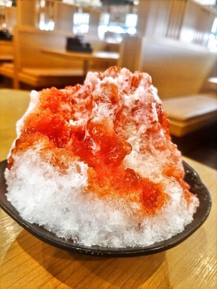お腹いっぱいでも食べられちゃう♡回転寿司のかき氷