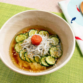 【冷やし万能だし茶漬け】便利な野菜だし使用!