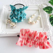 【動画付き】ハギレ活用!!簡単!!フリルシュシュみたいなヘアゴム