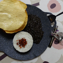 spicecurry探訪 112/200 Hyper!!『もちパパ食堂blackキーマとココライス』