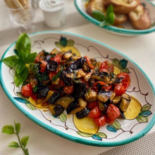 ナポリの定番、とろ〜りなすがたまらないフンゲット