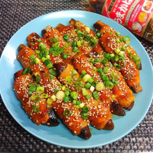 【おうち居酒屋ごはん】うまかジャン照り焼き茄子の肉巻き