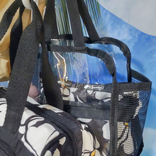 【ダイソー】これ持って、スパに行こう~♪1個は持っていると便利な「クリアスパバッグ」