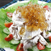 見た目にも涼しい♪キラキラのだしジュレ