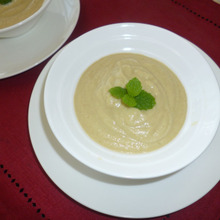 なすの冷たいスープ