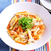 【中華風 肉じゃが風きんぴら】便利な野菜だし使用!