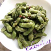 暑くてもイケる♪にんにく香る【枝豆のペペロンチーノ】