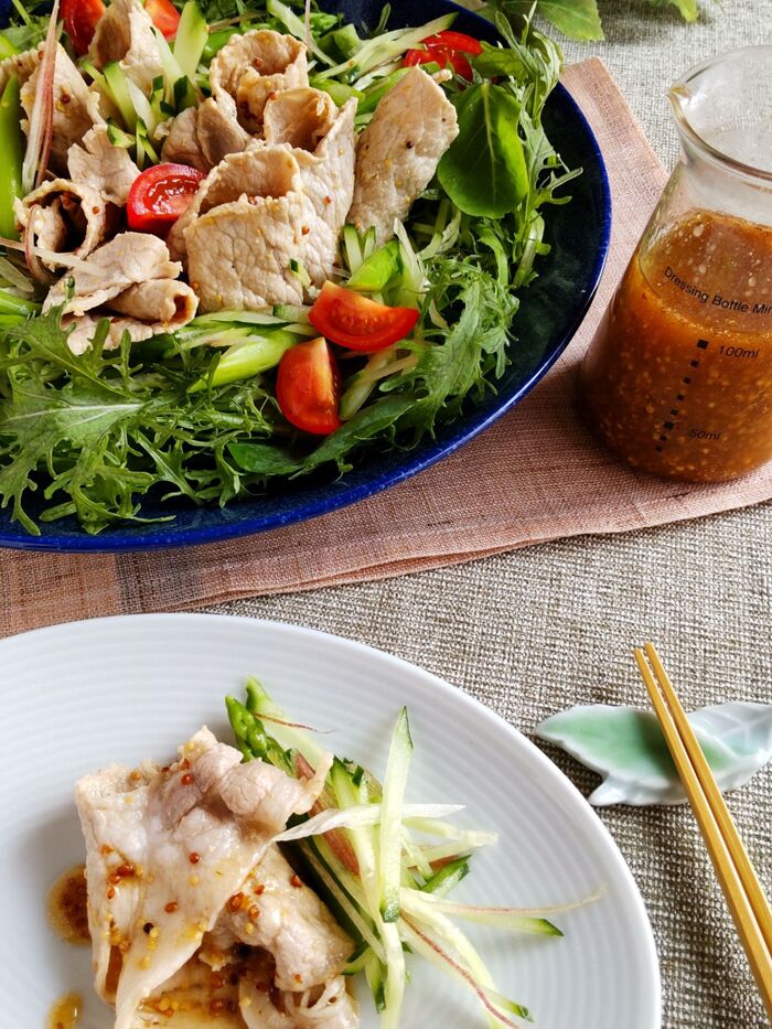 食欲を取り戻そう!手作りだれで冷しゃぶサラダ