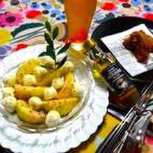 桃1コで…全てを済まそうとする「やから」今日のお家ディナー