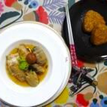 お家lunch『アラ炊きarrangeと焼きオニ』