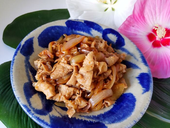 豚の生姜焼き♡イケメン俳優(山﨑賢人さん)が選んでくれた「豚の生姜焼き」味ですよー!