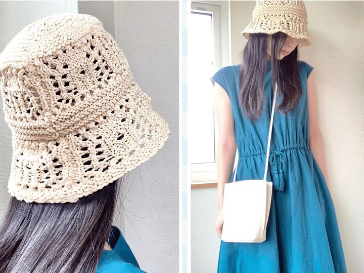 【GU】こなれ感満載の「クロシェバケットハット」がかわいすぎ!!日焼け防止にも役立つよ