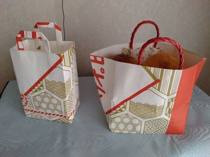 ミニトートバッグのできあがり