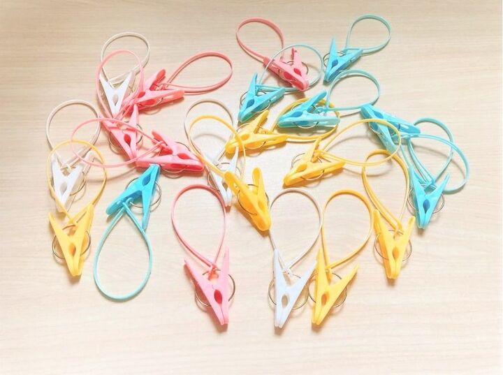 【100均】ひも付き洗濯ばさみの意外な活用術♪洗濯物を干すだけじゃもったいないよ♡