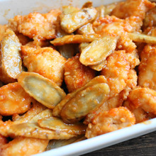 さっぱりコクうま!鶏とごぼうの南蛮漬け