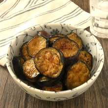 5分で完成!ナスのシソめんつゆ炒め