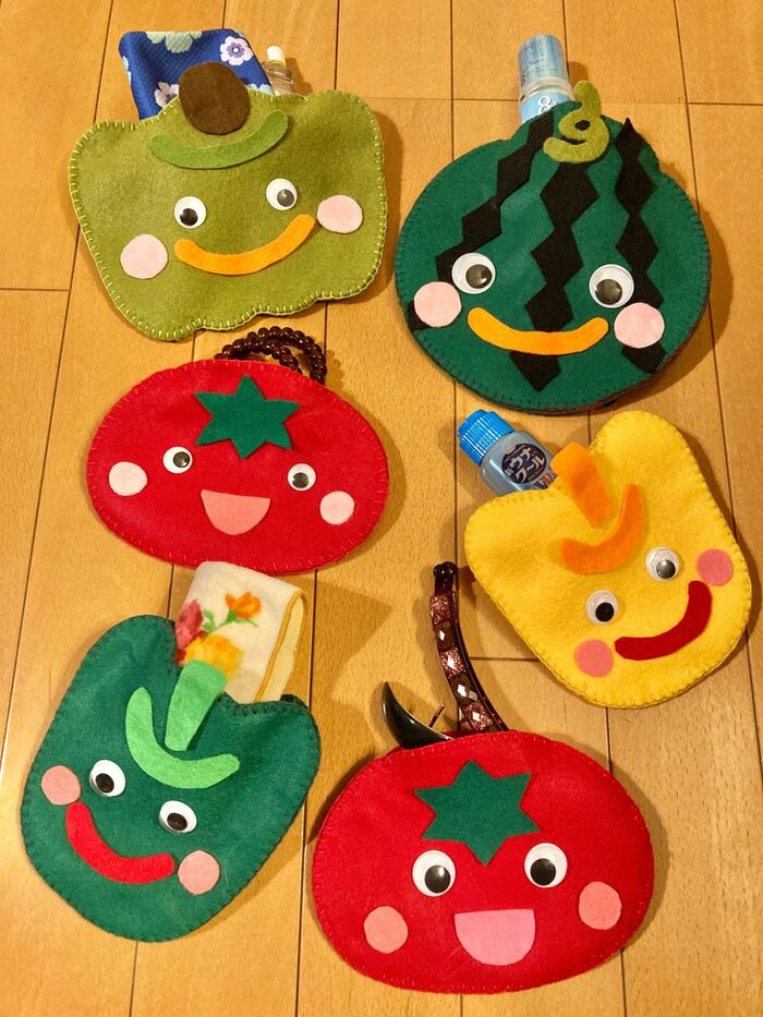 ファンキーなポーチたち!