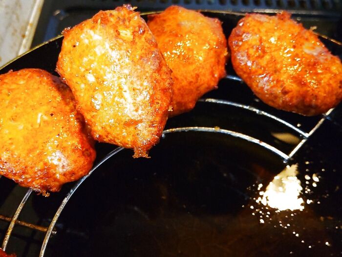 揚げ上がりましたー!