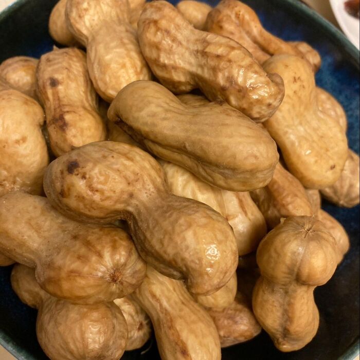生の落花生♪茹でて食べたことありますか?美味しくてマジ止まりません!