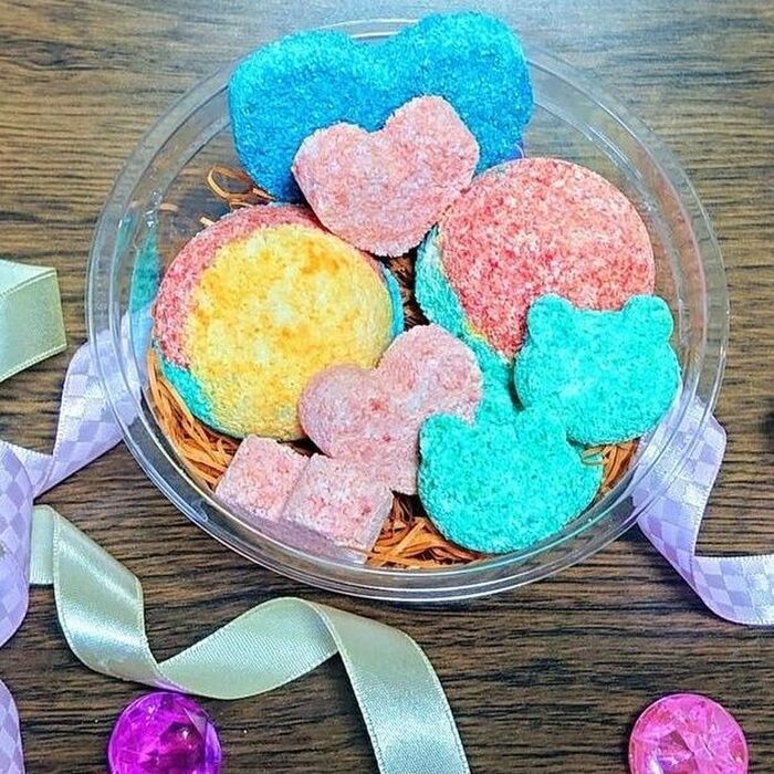 重曹とクエン酸で❤バスボム❤を作ろう❢ 【失敗例あり】