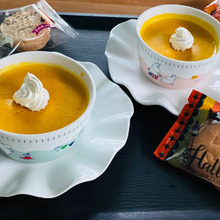 混ぜて冷やすだけで美味しいかぼちゃプリン