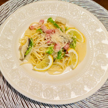 きのこたっぷりクリームパスタ