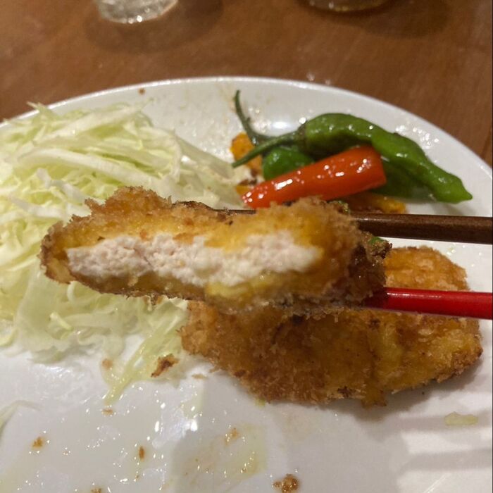 お肉がしっとりパサついていません!