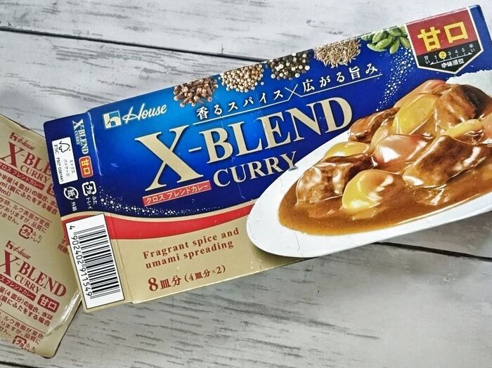 知ってたら便利!【カレールー】中身も容器も使いましょう♪