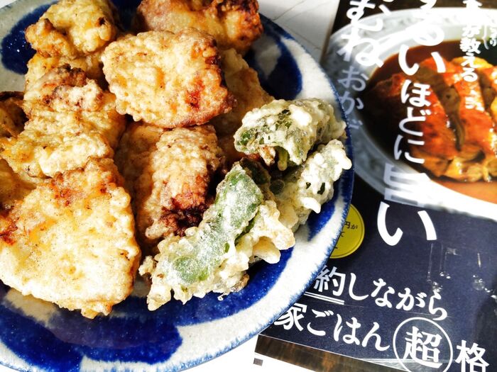 【試してみた】大賞入賞レシピ本♡鶏むね肉はしっとり!保存性を高める【塩糖水漬け】で鶏天!