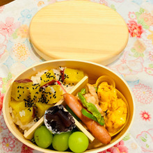 超簡単!もちもちさつまいもご飯