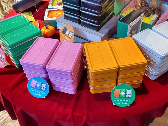 【太陽の塔洋菓子店のクッキー缶】中崎町のお店で「タイヨウノカンカンmini 〜ポルボロン〜」入手ー!