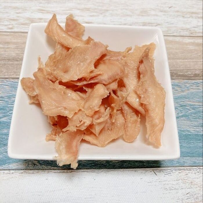 お酒のお供に・子どものおやつに【干しむね肉】がウマウマでサイコー♡