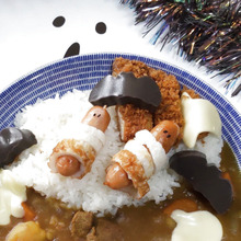 【ハロウィン】材料3つ!食べて美味しい!おちゃめなミイラウィンナーの作り方ー!