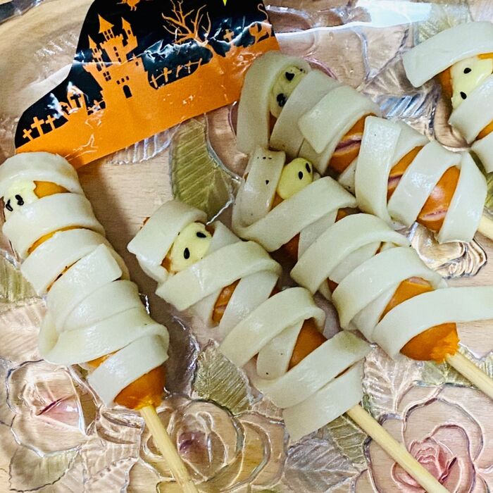 Happy Halloween!ミイラフランクフルト♪