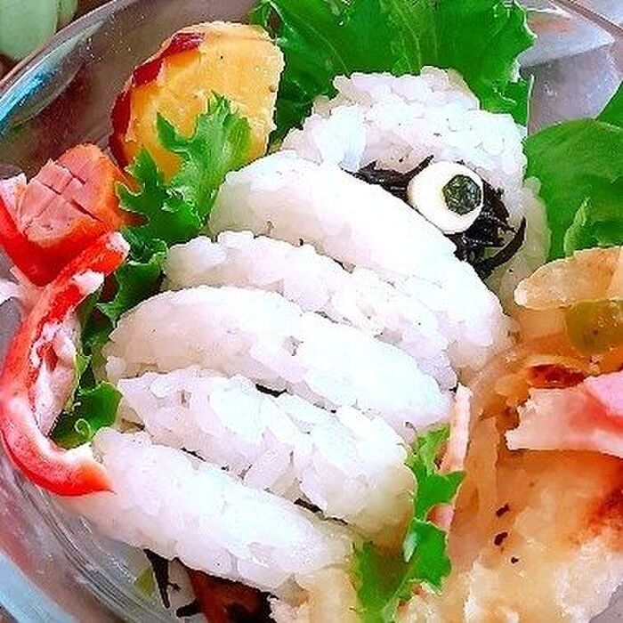 HALLOWEEN~ミイラなひじきご飯~