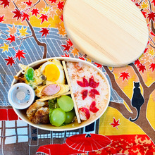 小梅を使って日の丸弁当を上品に!