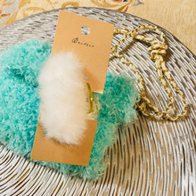 もふもふ!安っ!可愛い!温かそうなヘアアクセ