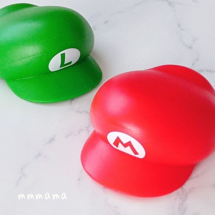 【買うともらえる】マリオ&ルイージのキャップアレンジ