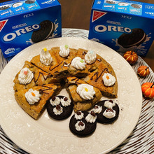 ふわふわ!バナナとオレオのパンケーキ