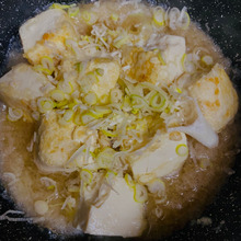 味付けは麺つゆだけ!揚げ出し豆腐