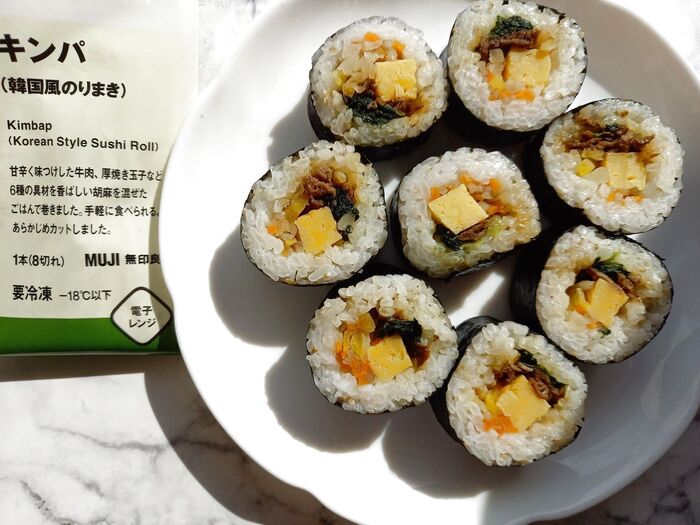 【無印良品】クオリティーめっちゃ高い!キンパは無印良品がピカイチです♪